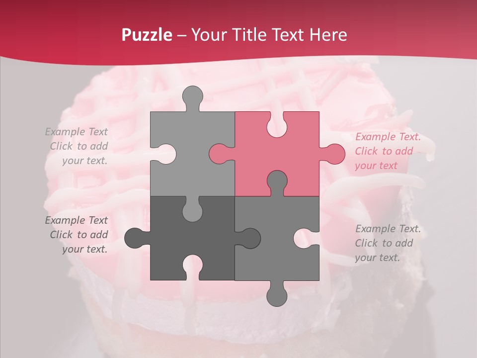 Pink Baked Gourmet PowerPoint Template