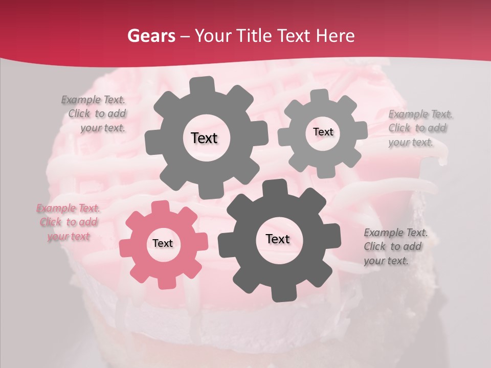 Pink Baked Gourmet PowerPoint Template