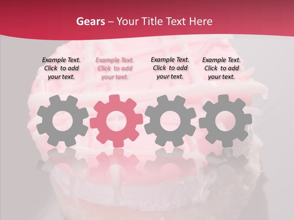 Pink Baked Gourmet PowerPoint Template