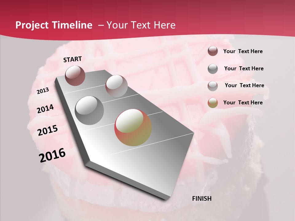 Pink Baked Gourmet PowerPoint Template