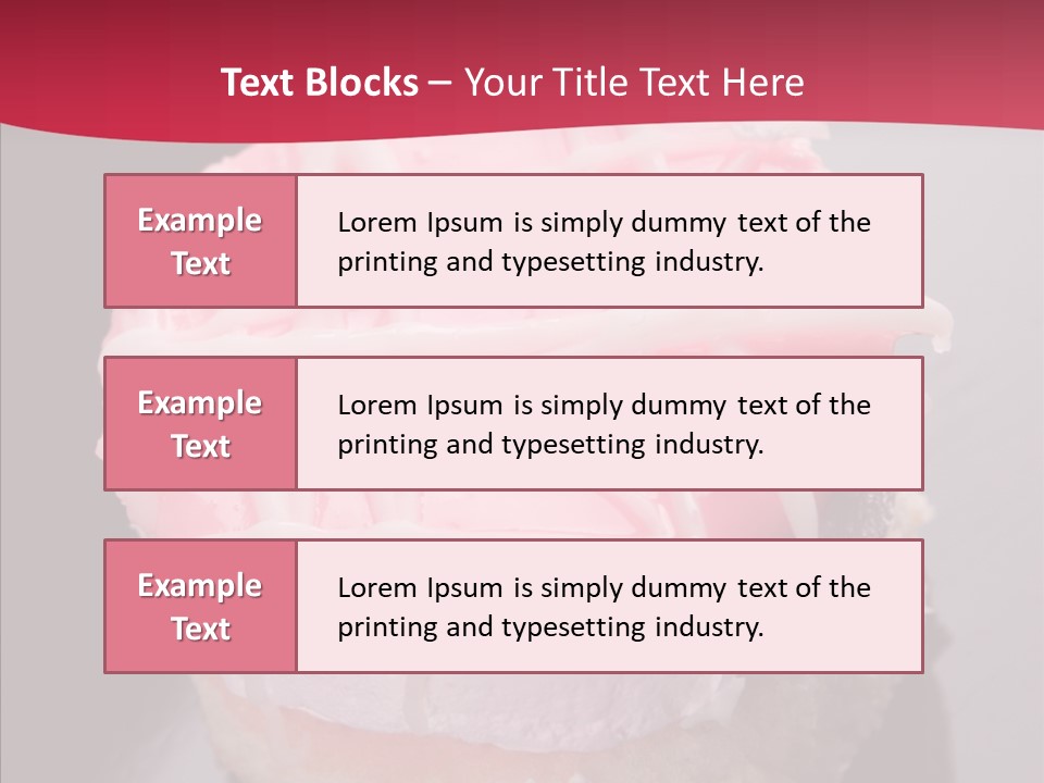 Pink Baked Gourmet PowerPoint Template