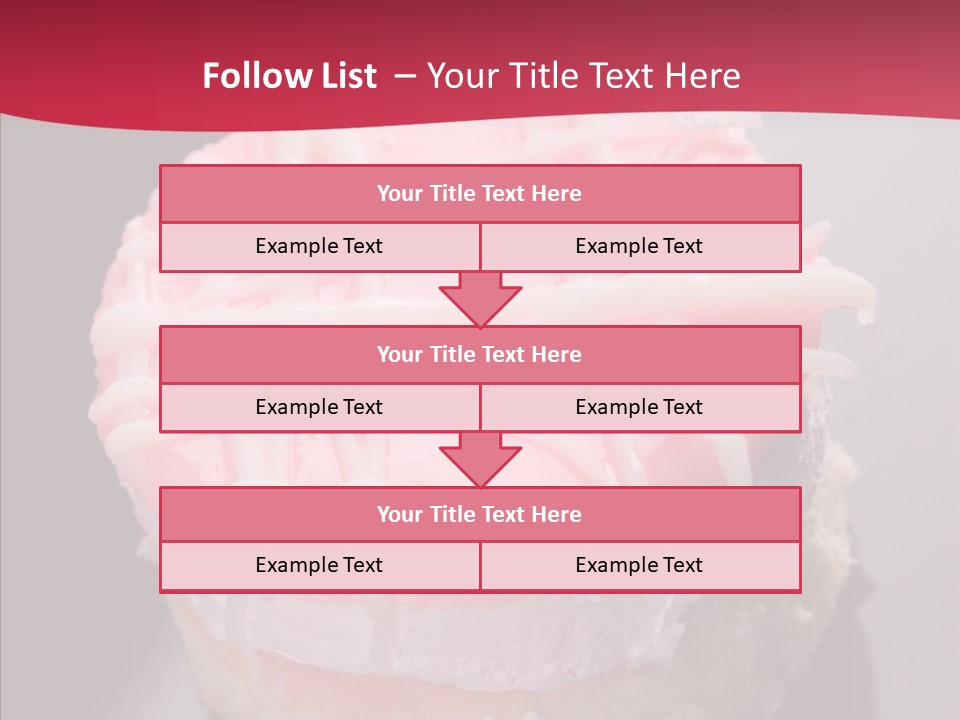 Pink Baked Gourmet PowerPoint Template