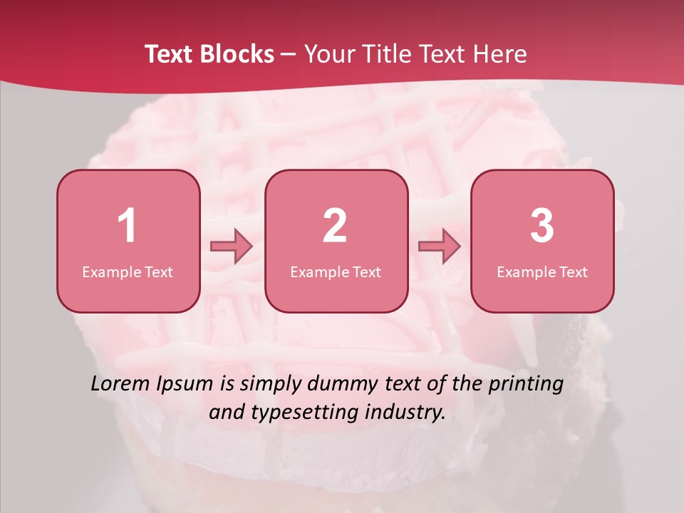 Pink Baked Gourmet PowerPoint Template