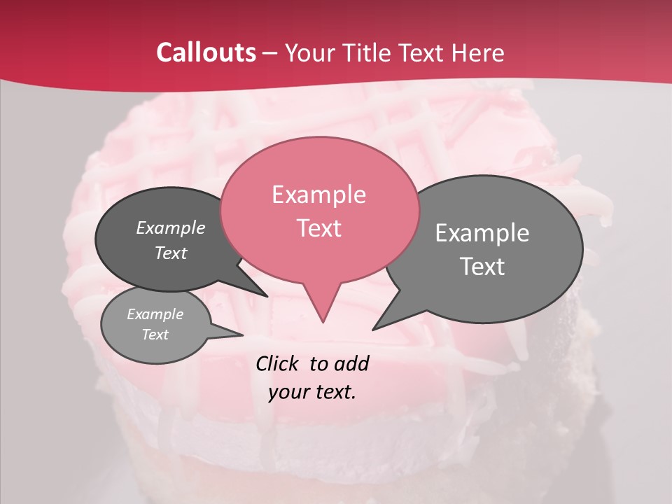 Pink Baked Gourmet PowerPoint Template