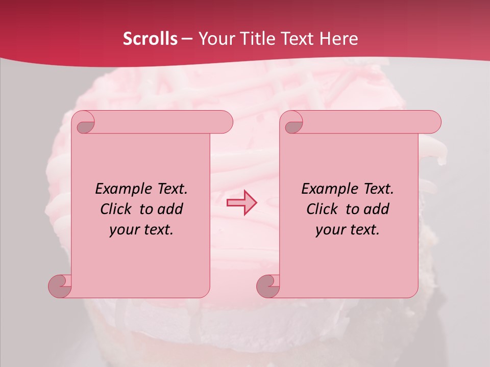 Pink Baked Gourmet PowerPoint Template