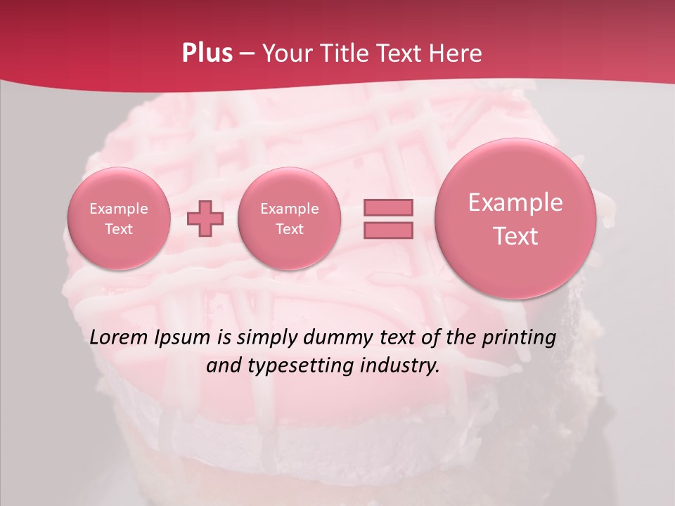 Pink Baked Gourmet PowerPoint Template