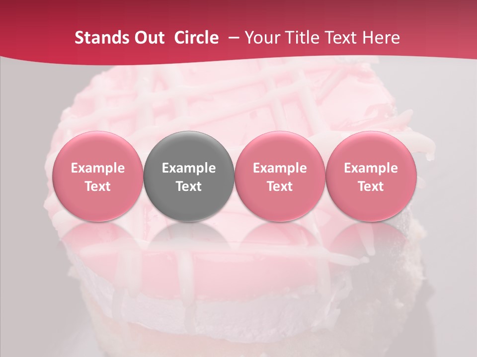 Pink Baked Gourmet PowerPoint Template