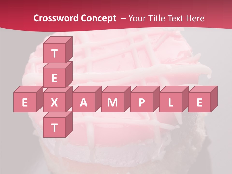 Pink Baked Gourmet PowerPoint Template