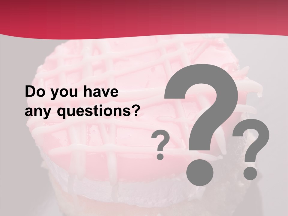 Pink Baked Gourmet PowerPoint Template