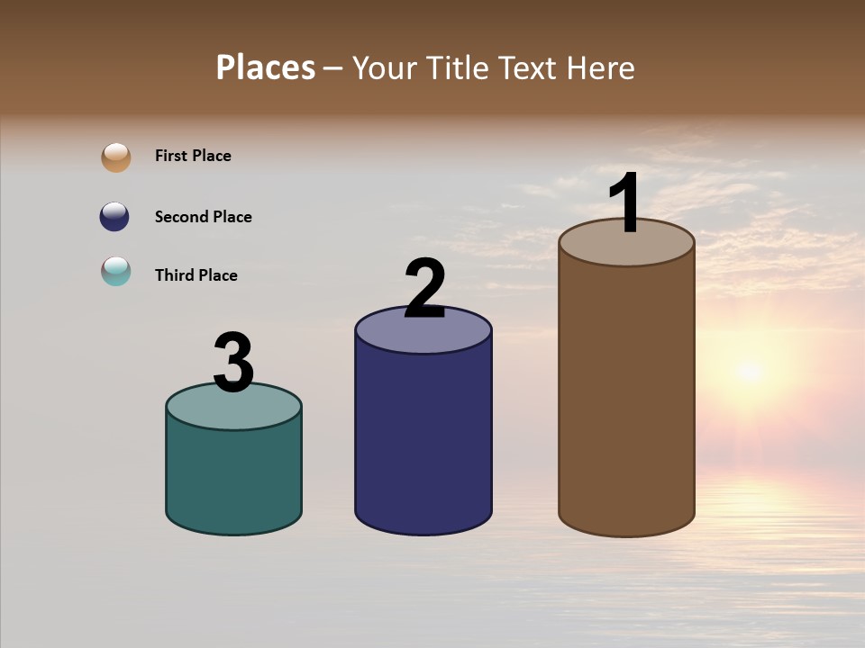 Morning Sunset Color PowerPoint Template