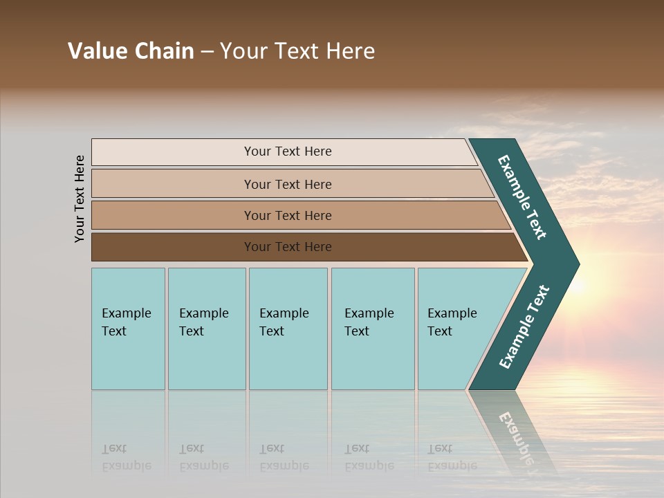Morning Sunset Color PowerPoint Template