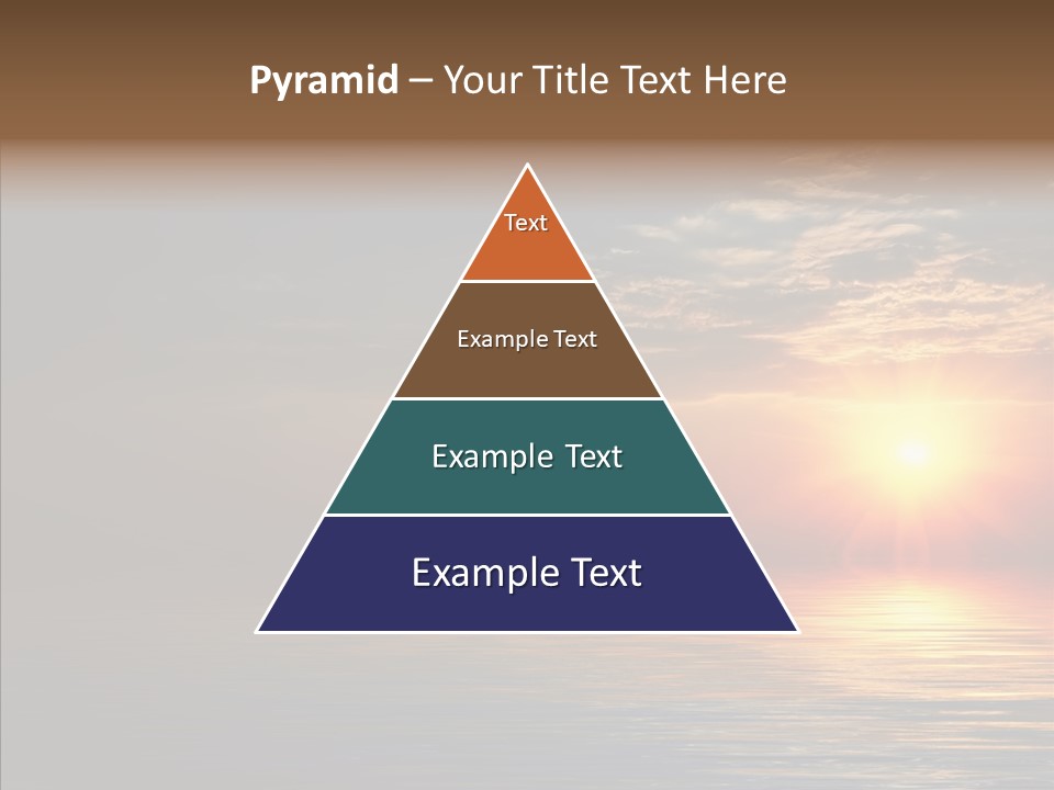 Morning Sunset Color PowerPoint Template