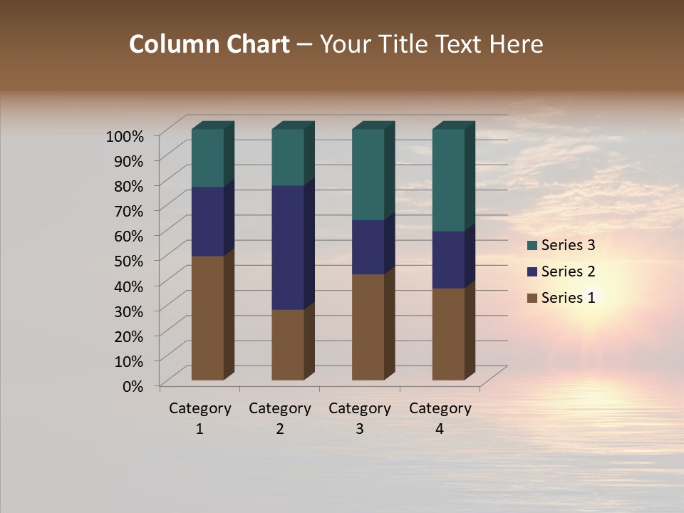 Morning Sunset Color PowerPoint Template