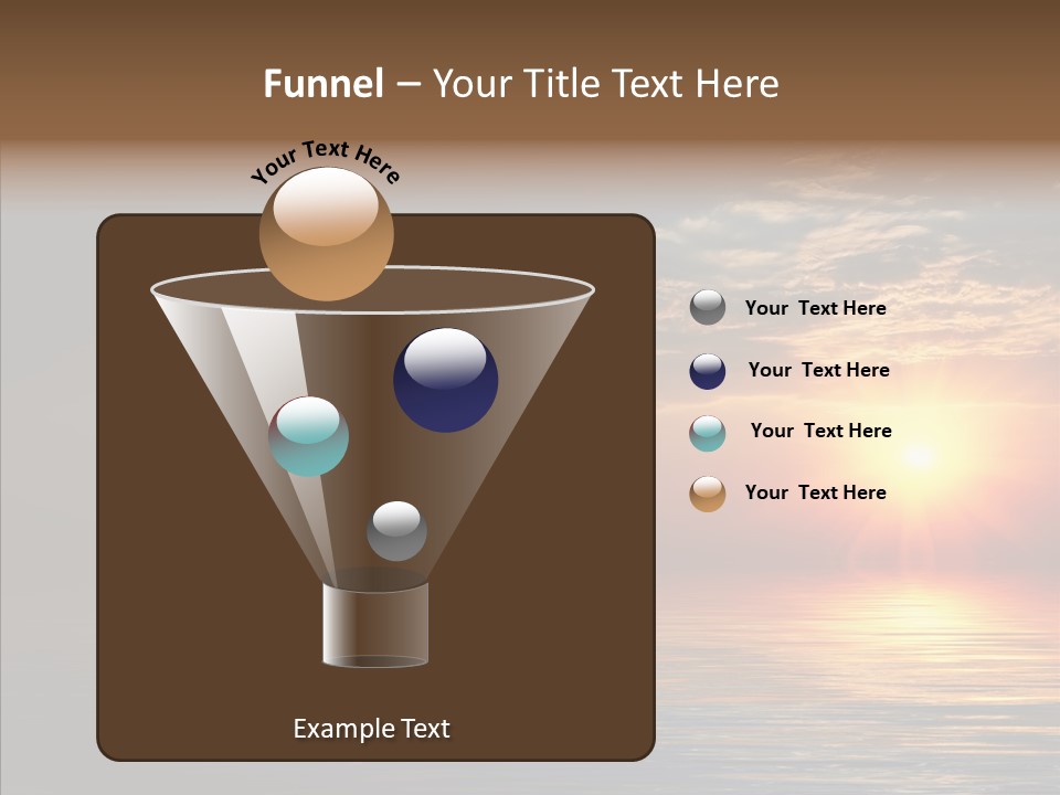Morning Sunset Color PowerPoint Template