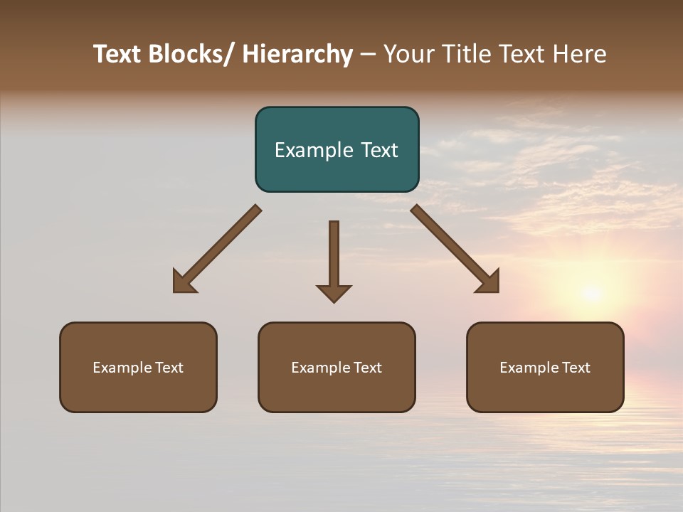 Morning Sunset Color PowerPoint Template