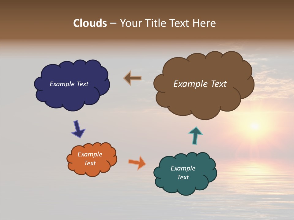 Morning Sunset Color PowerPoint Template