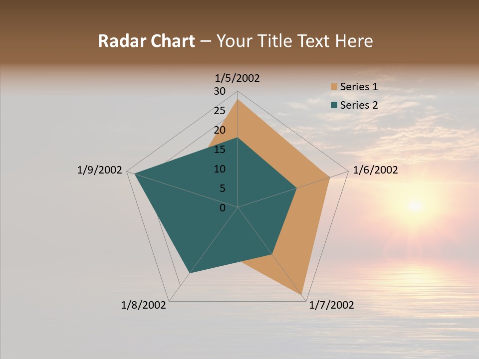 Morning Sunset Color PowerPoint Template