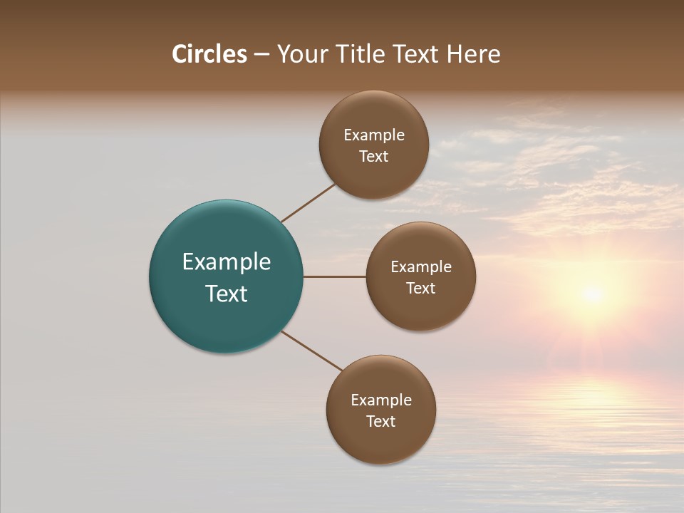 Morning Sunset Color PowerPoint Template