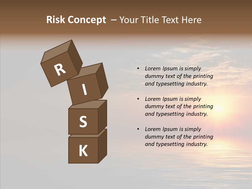 Morning Sunset Color PowerPoint Template