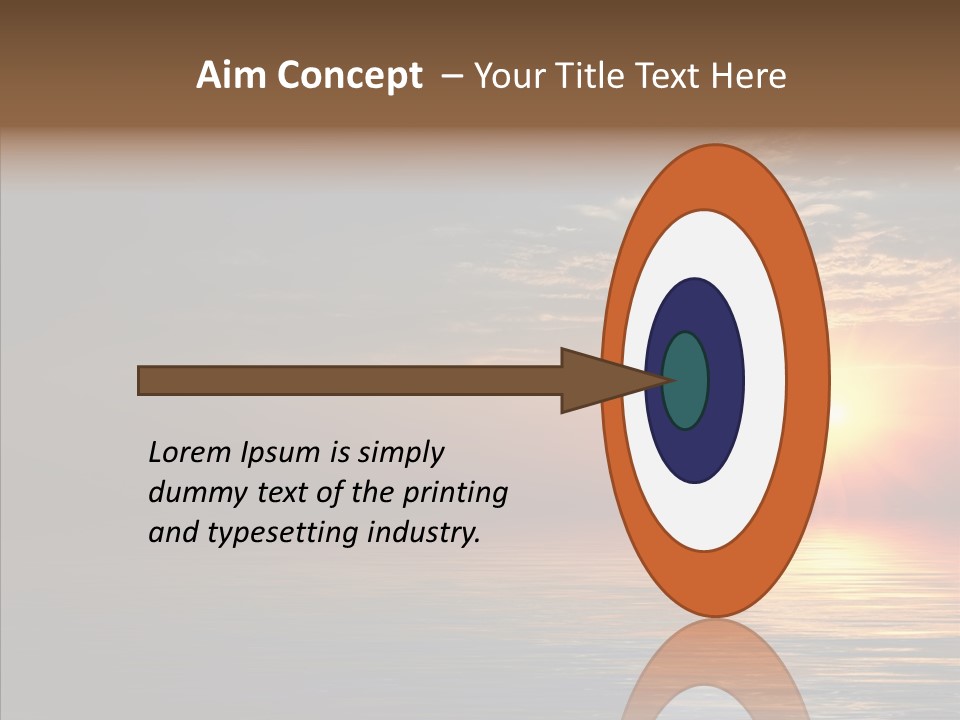 Morning Sunset Color PowerPoint Template