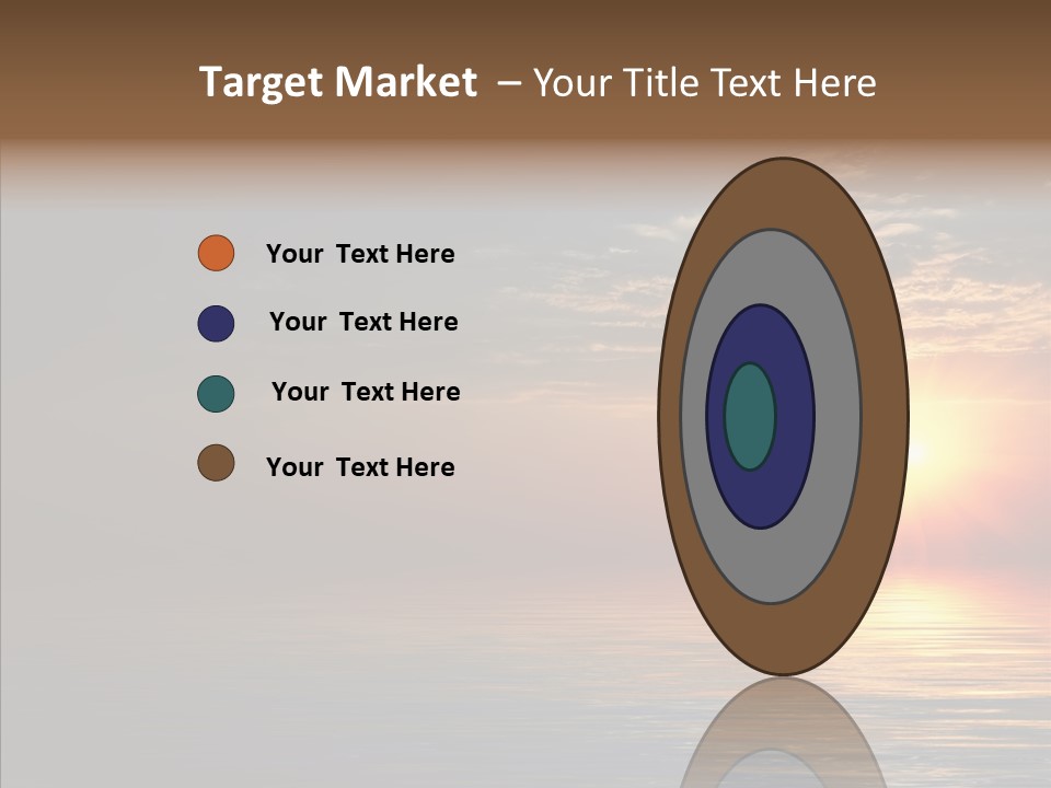 Morning Sunset Color PowerPoint Template