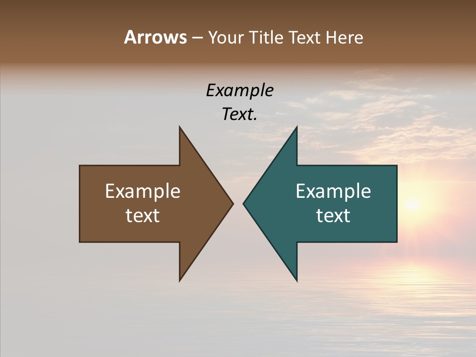 Morning Sunset Color PowerPoint Template