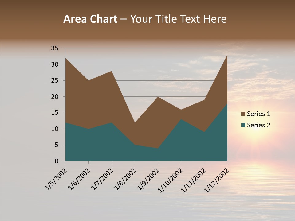 Morning Sunset Color PowerPoint Template