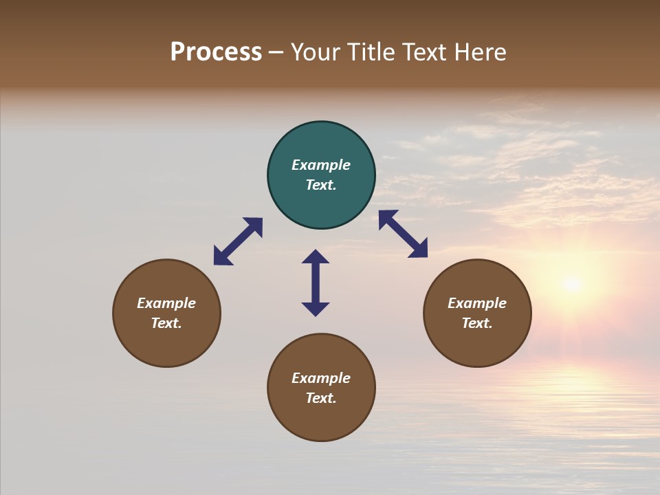 Morning Sunset Color PowerPoint Template