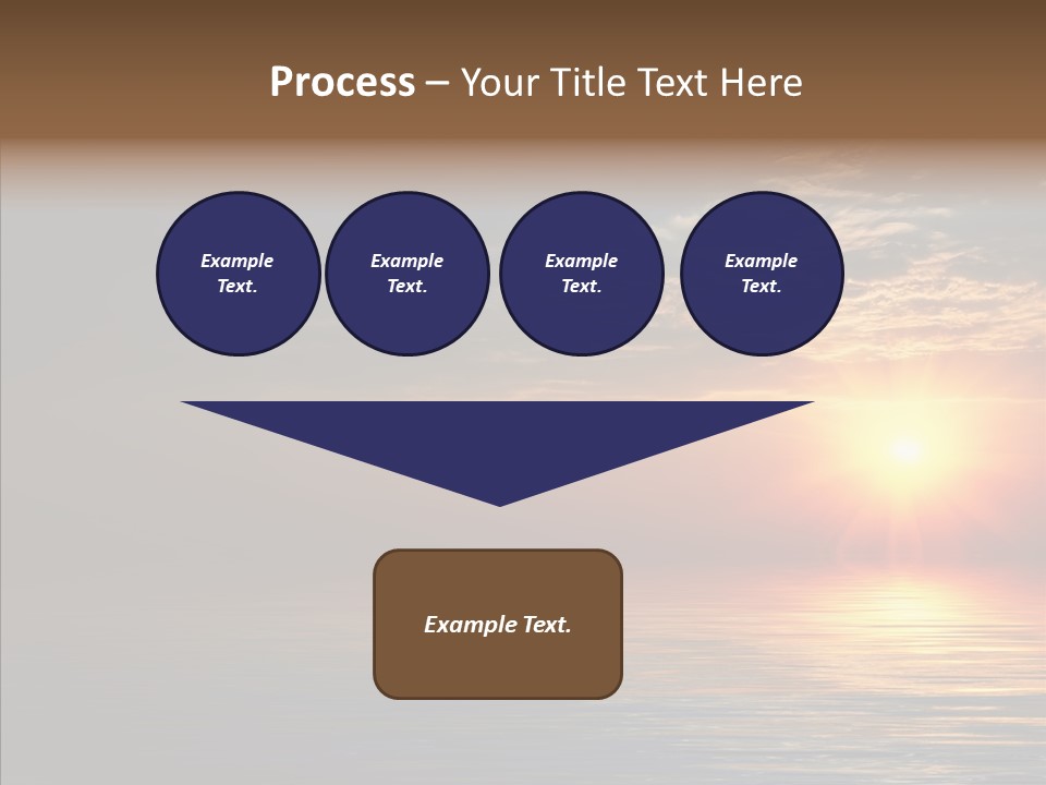 Morning Sunset Color PowerPoint Template