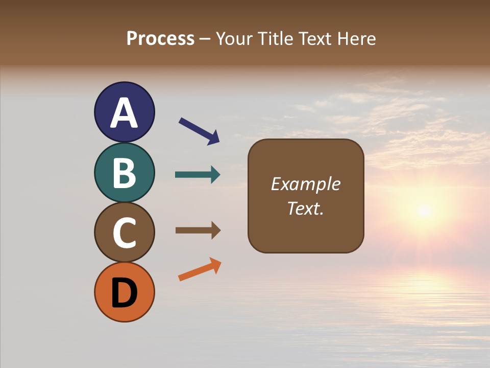 Morning Sunset Color PowerPoint Template