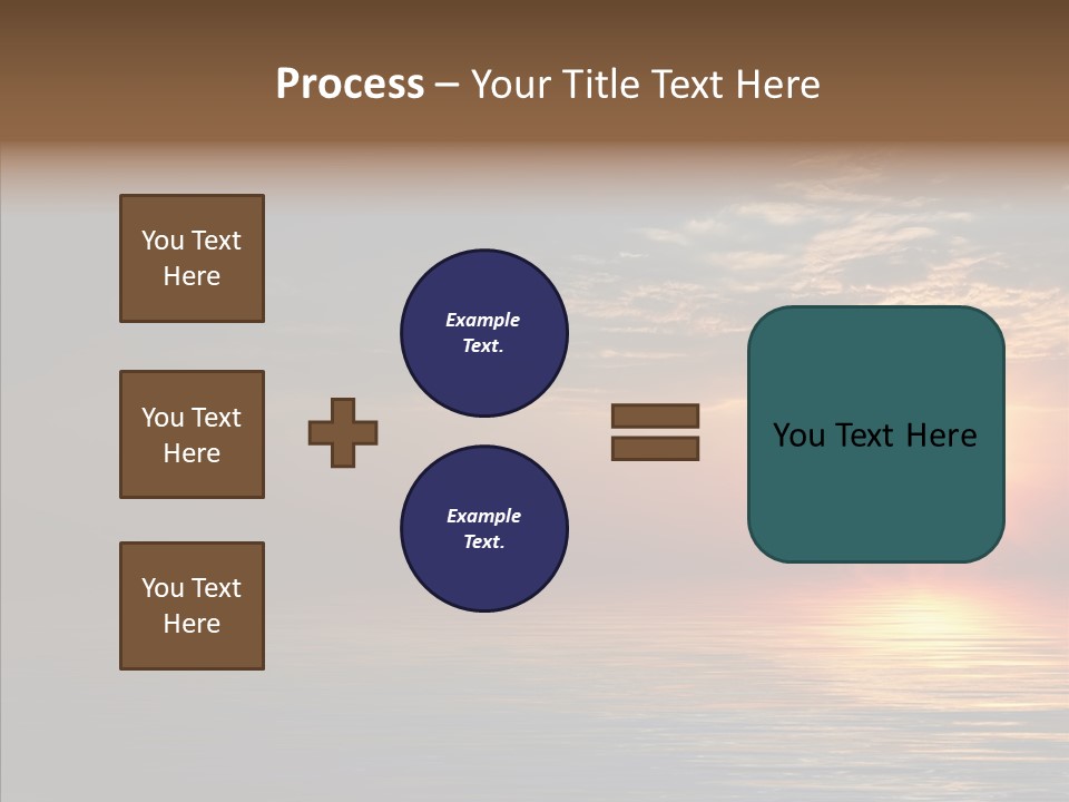 Morning Sunset Color PowerPoint Template