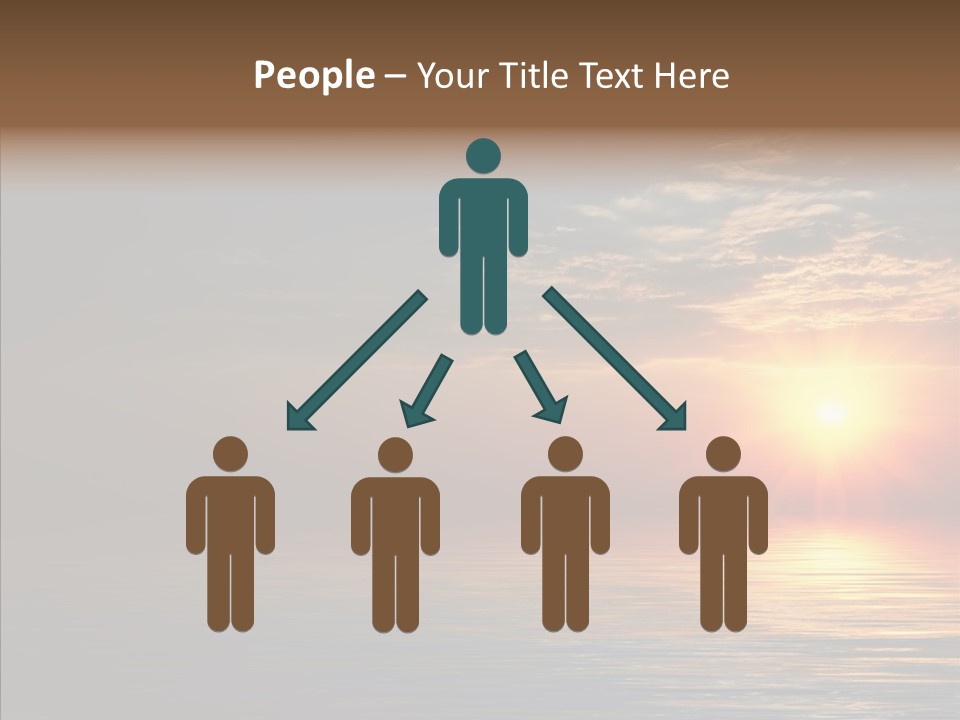 Morning Sunset Color PowerPoint Template