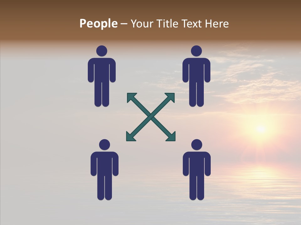 Morning Sunset Color PowerPoint Template