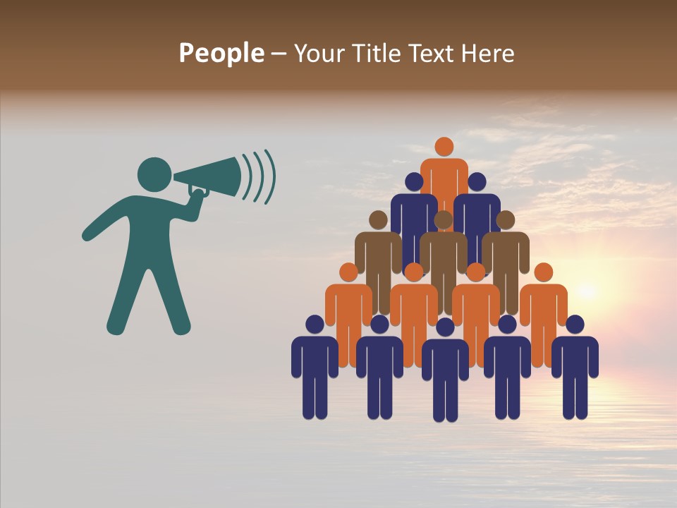 Morning Sunset Color PowerPoint Template