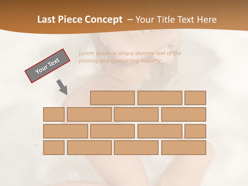 Lady Woman Home PowerPoint Template