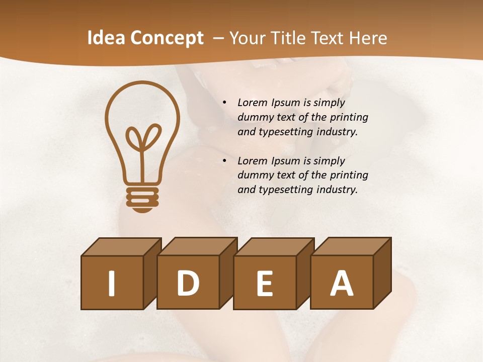 Lady Woman Home PowerPoint Template