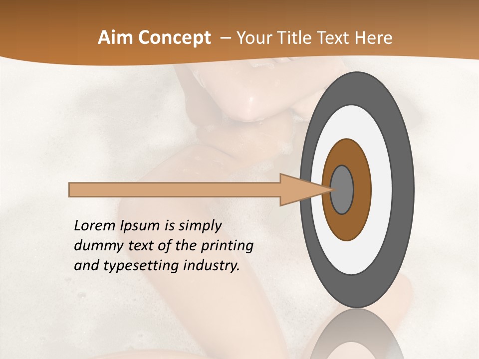 Lady Woman Home PowerPoint Template