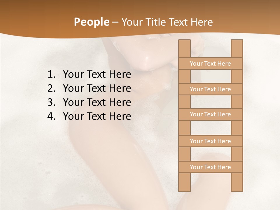 Lady Woman Home PowerPoint Template