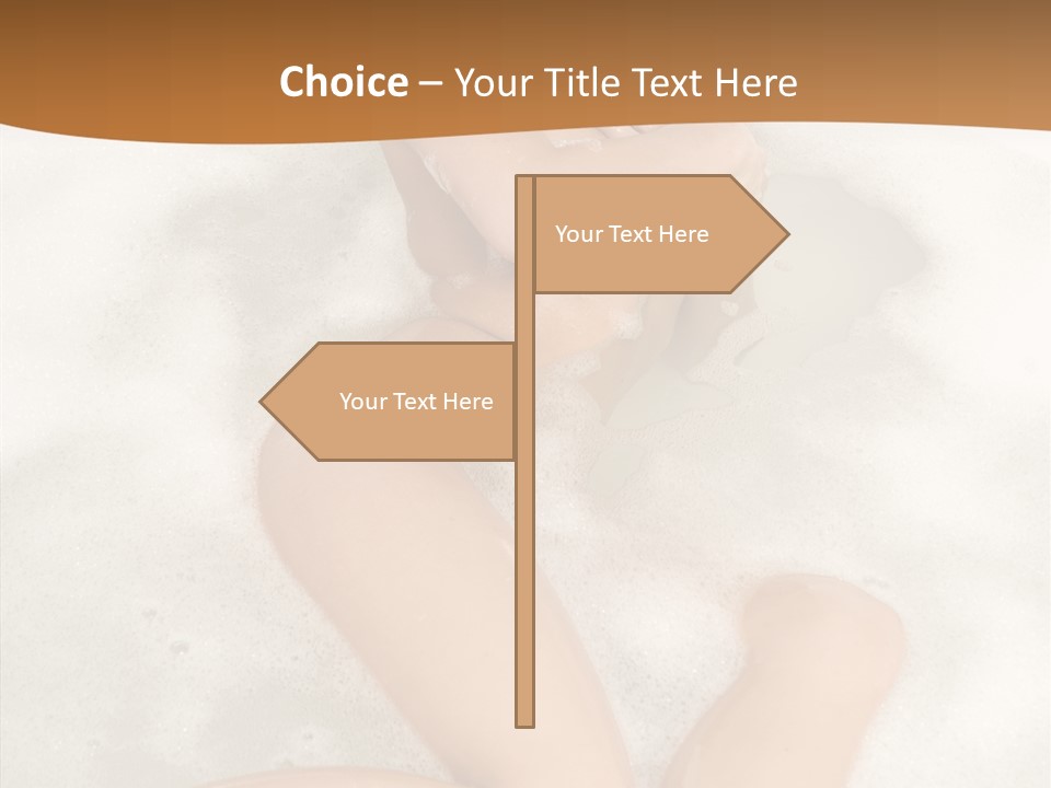 Lady Woman Home PowerPoint Template