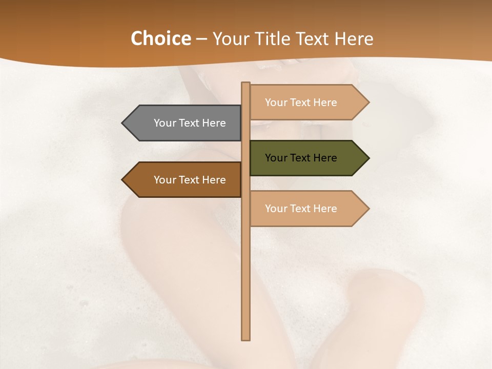 Lady Woman Home PowerPoint Template