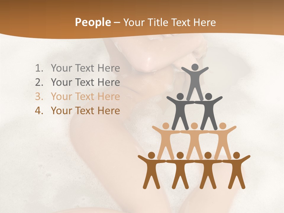 Lady Woman Home PowerPoint Template