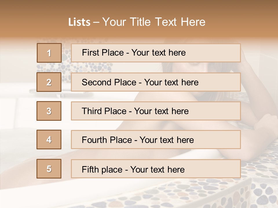 Hair Skin Sexy PowerPoint Template