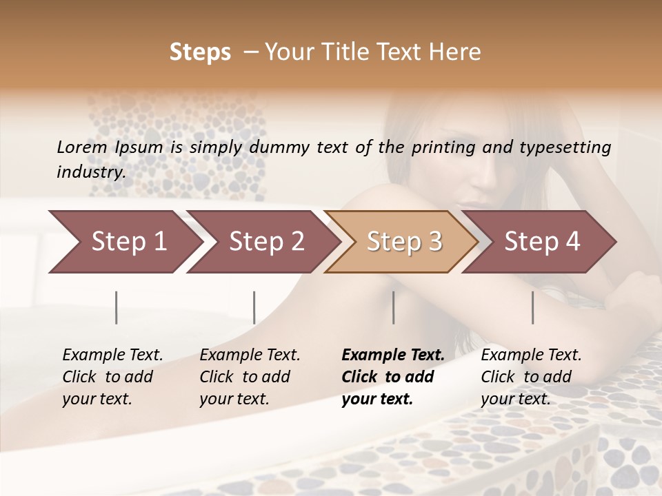Hair Skin Sexy PowerPoint Template
