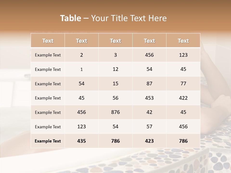 Hair Skin Sexy PowerPoint Template