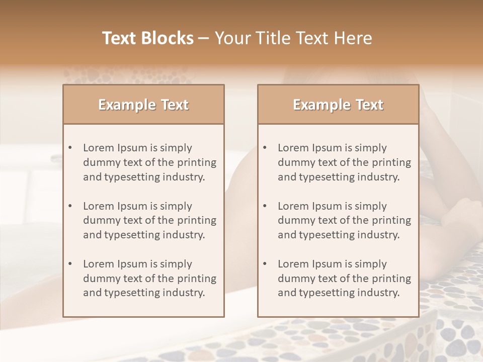 Hair Skin Sexy PowerPoint Template