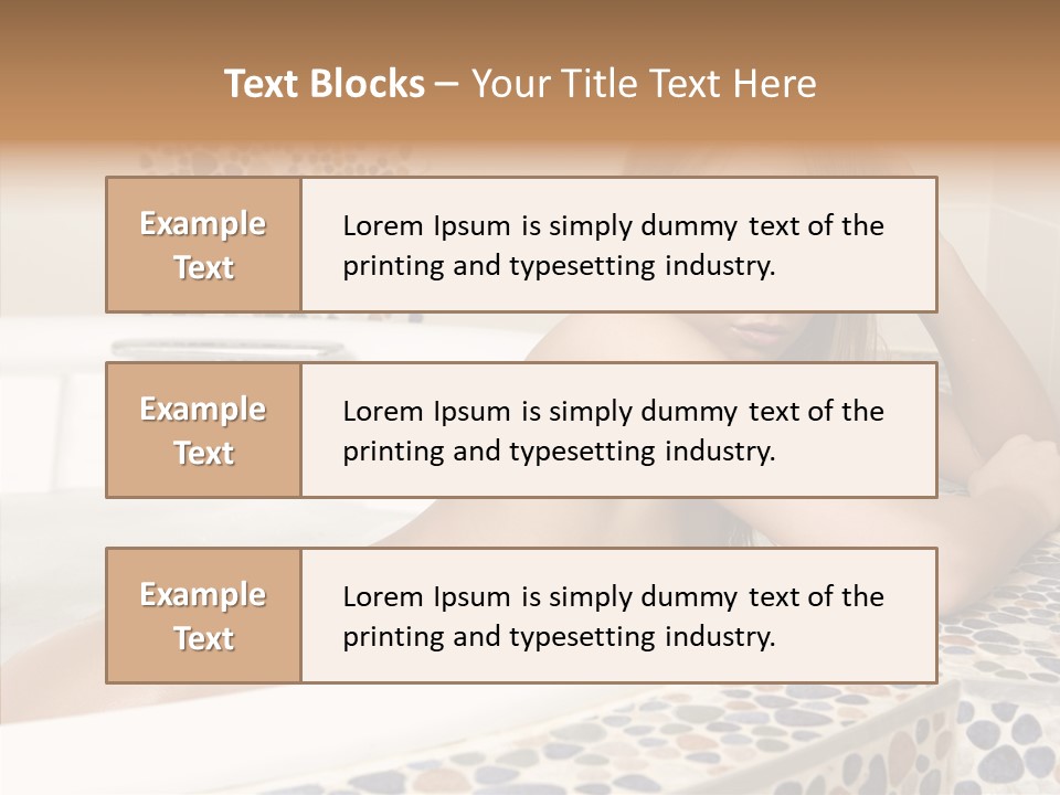 Hair Skin Sexy PowerPoint Template