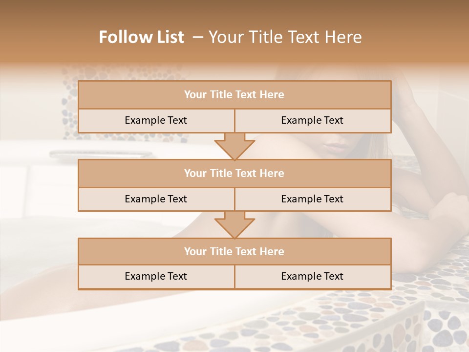 Hair Skin Sexy PowerPoint Template