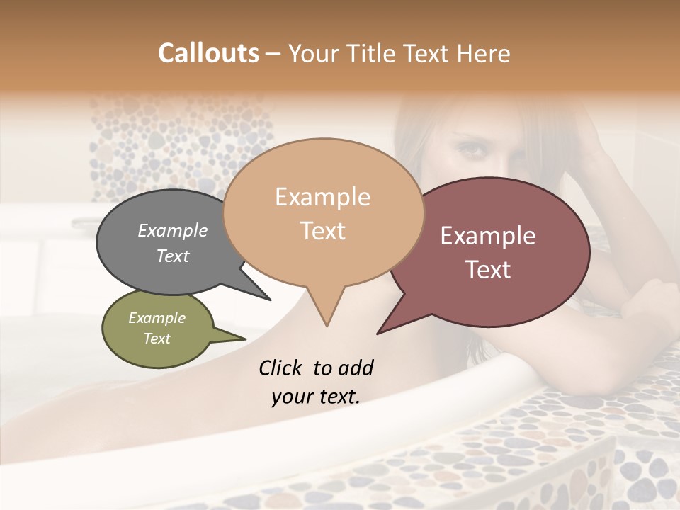 Hair Skin Sexy PowerPoint Template