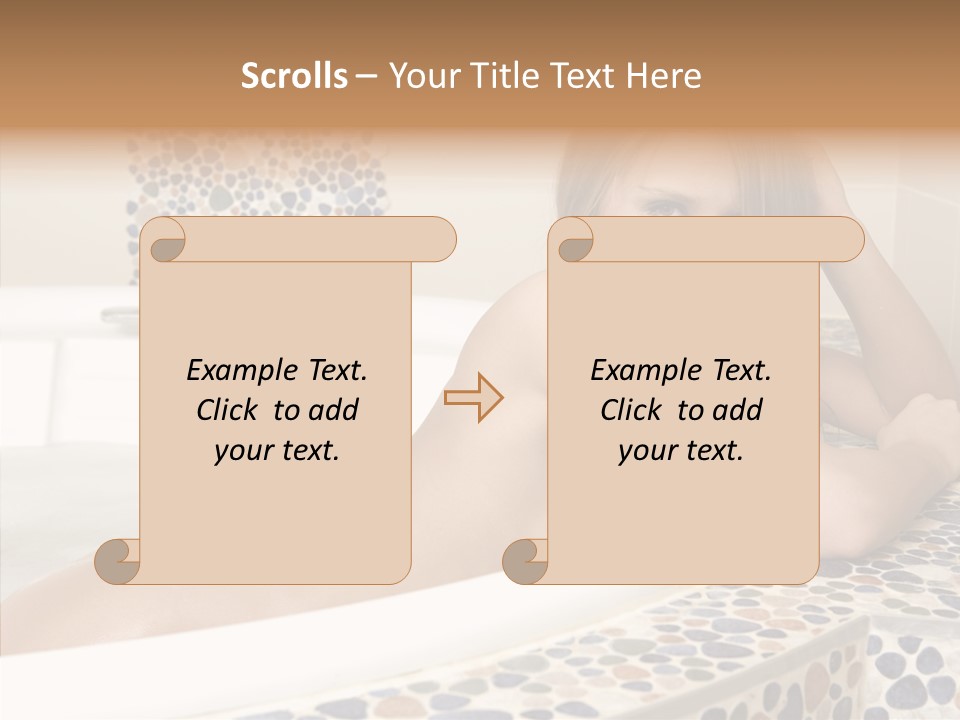 Hair Skin Sexy PowerPoint Template