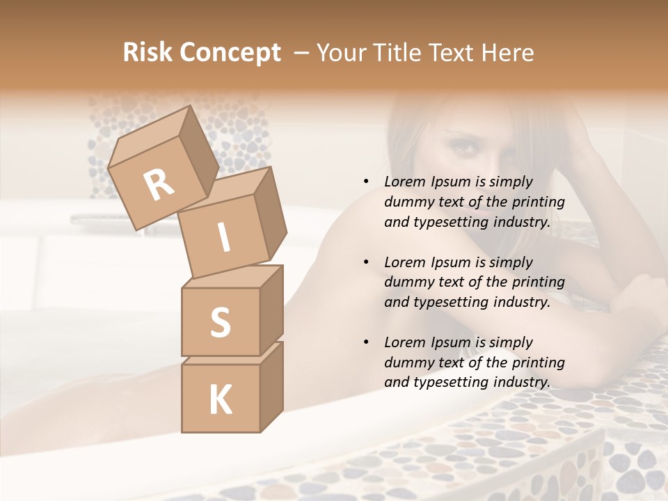 Hair Skin Sexy PowerPoint Template